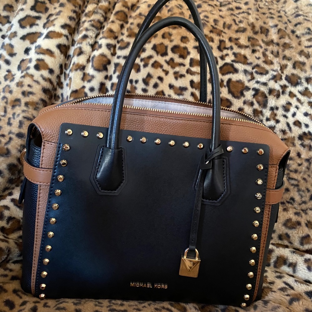 Studded Michael Kors tote